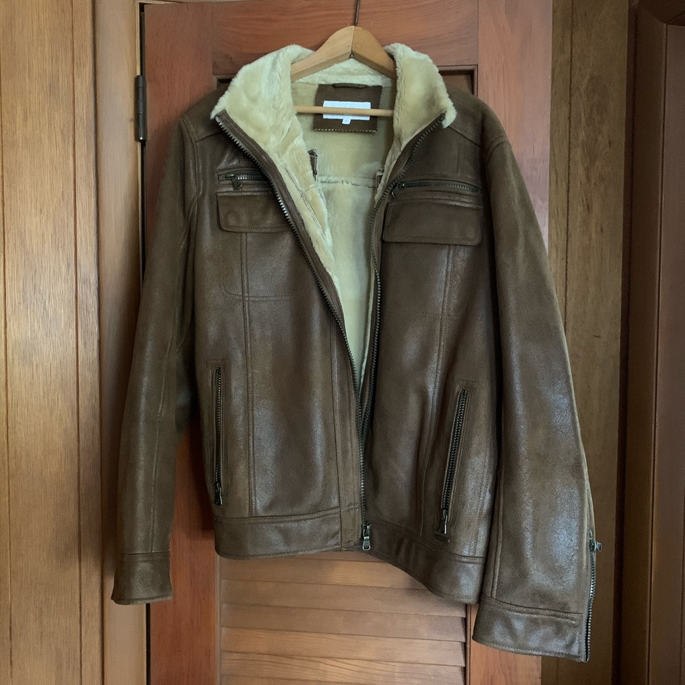 Men's Calvin Klein suede jacket